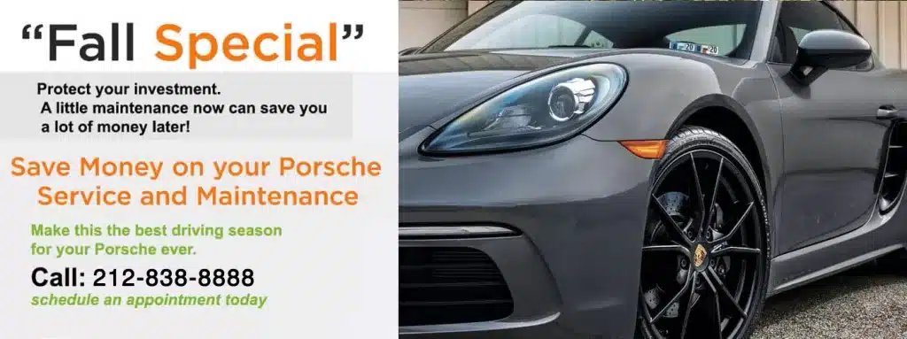 Best independent Porsche service dealer alternative in the NYC area.